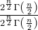 \frac{2^{\frac{n}{2}} \Gamma \left( \frac{n}{2} \right)}{2^{\frac{n}{2}} \Gamma \left( \frac{n}{2} \right)}