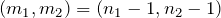 (m_1, m_2)=(n_1-1, n_2-1)